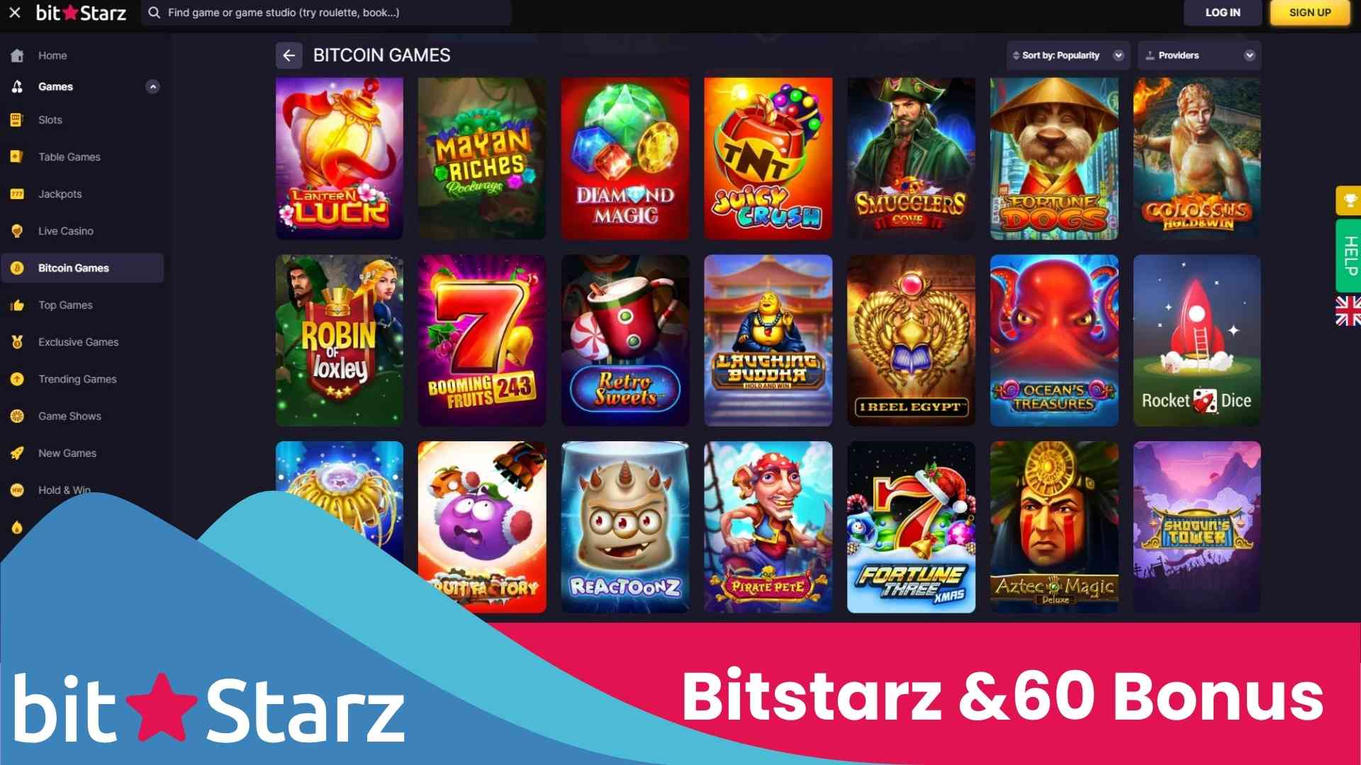 Bitstarz &60 Bonus