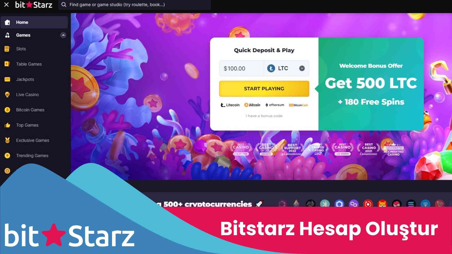 Bitstarz Hesap Oluştur