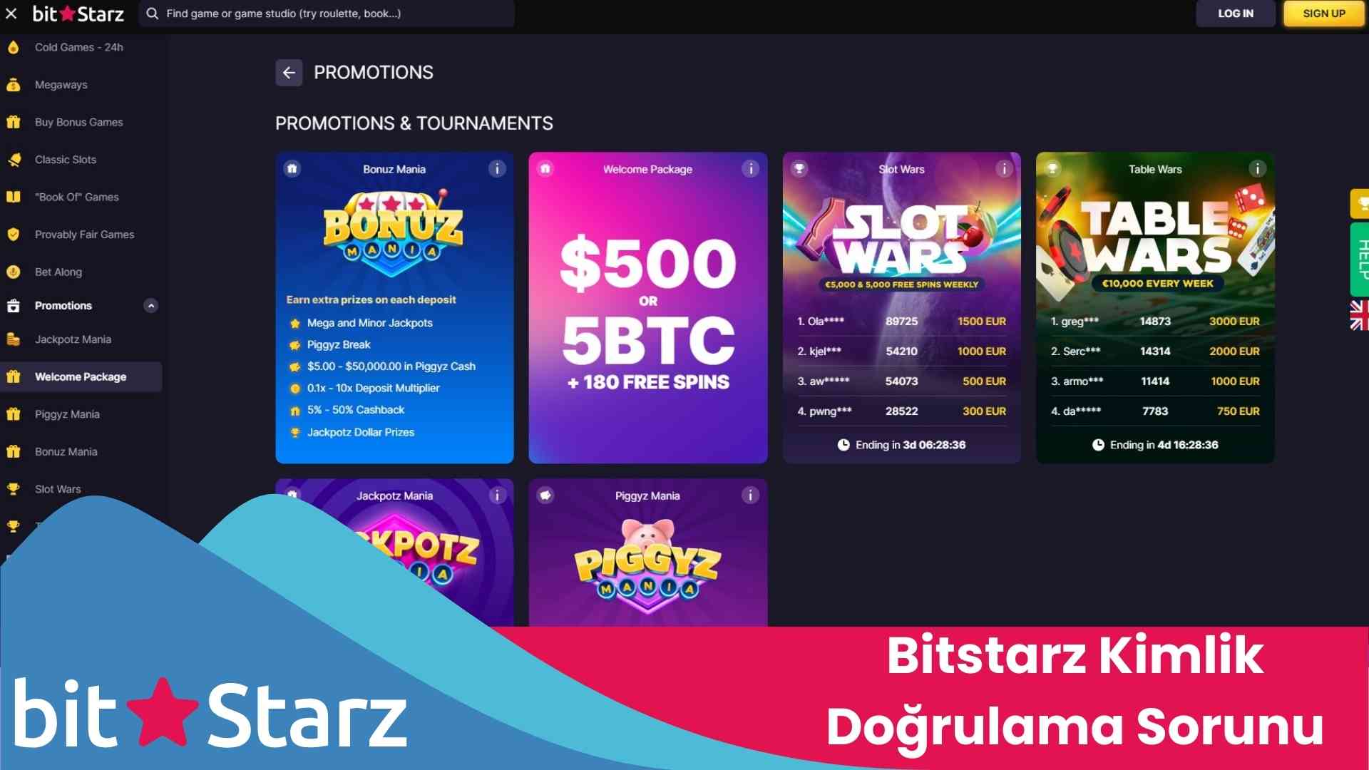 Bitstarz Kimlik Doğrulama